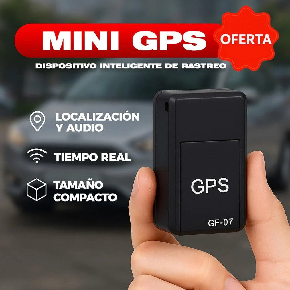 MINI GPS - DISPOSITIVO INTELIGENTE DE RASTREO (AUDIO + UBICACIÓN) - 1