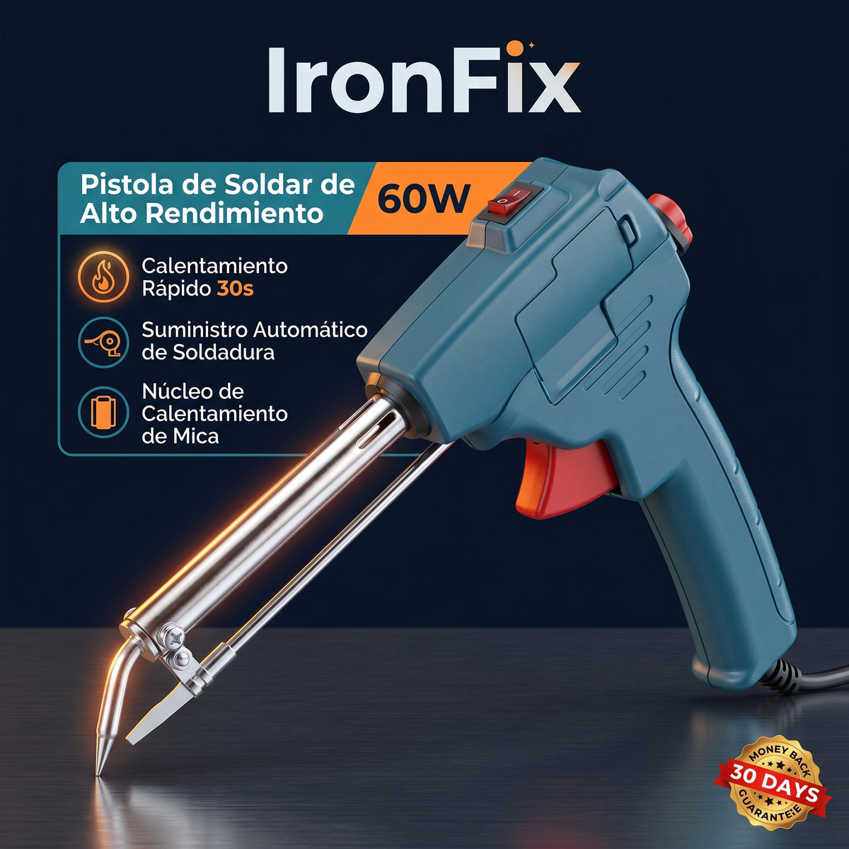 IronFix – Pistola De Soldar De Alto Rendimiento - LP