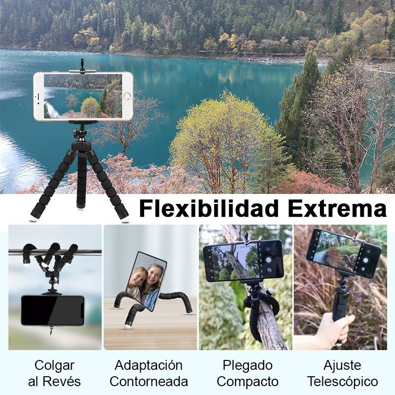 OctoFlex – Soporte Flexible y Antideslizante para Celular