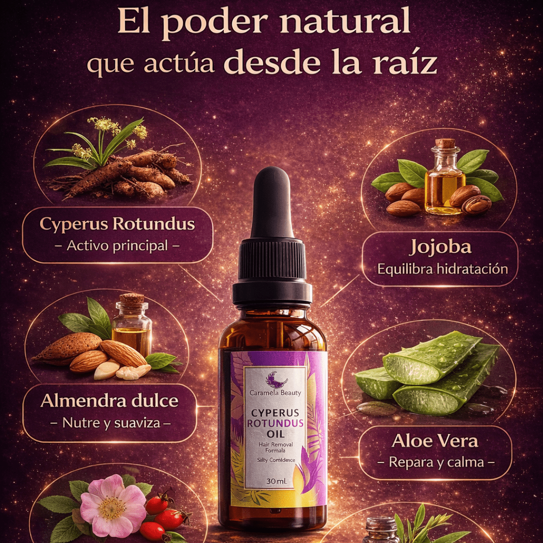 ¡Nuevo! Cyperus Rotundus Oil - Aceite anti vellitos No 1 en Estados Unidos