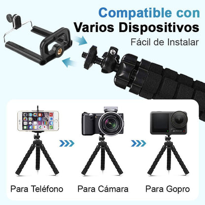 OctoFlex – Soporte Flexible y Antideslizante para Celular