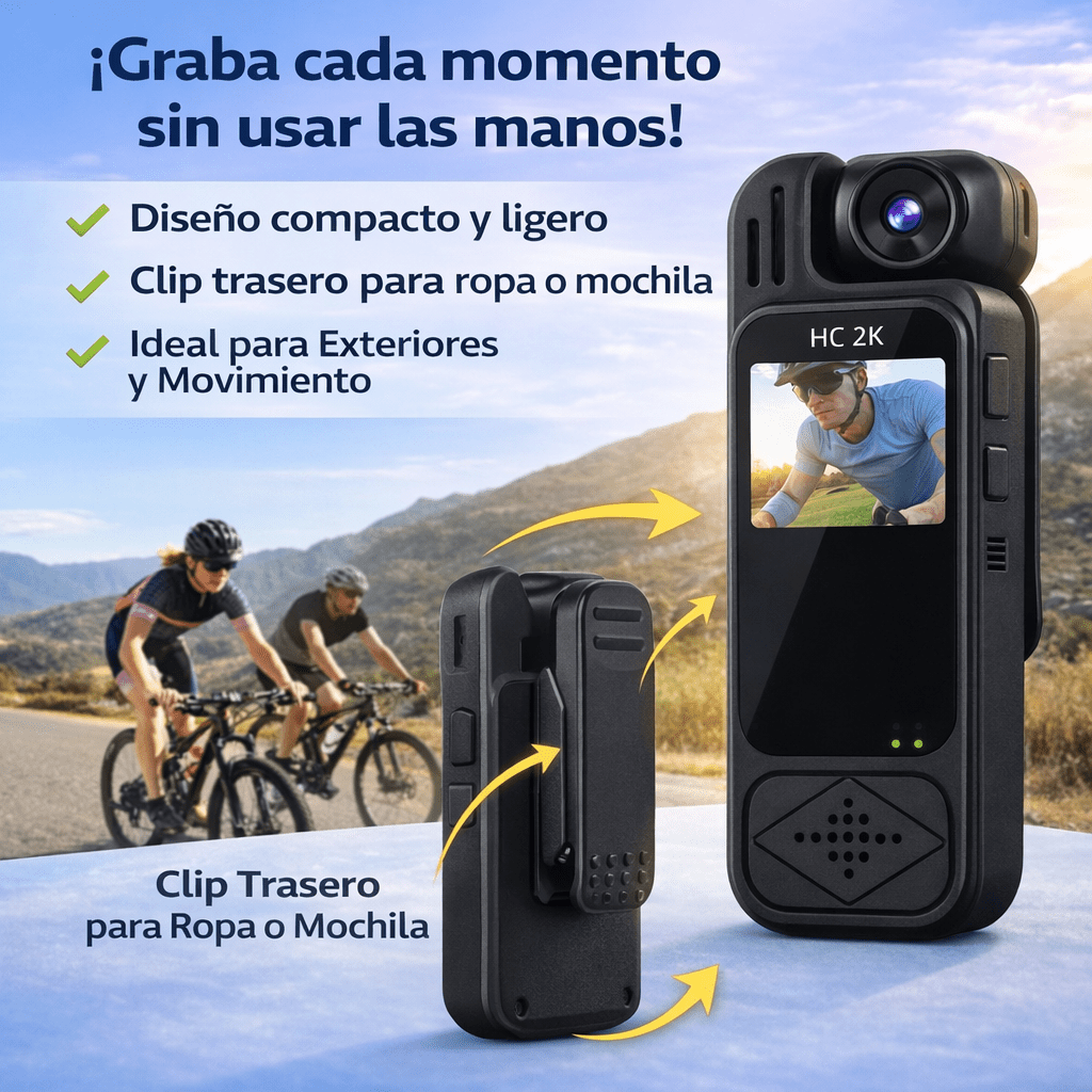 BackFlip – La Cámara Compacta Que Va Contigo A Todas Partes