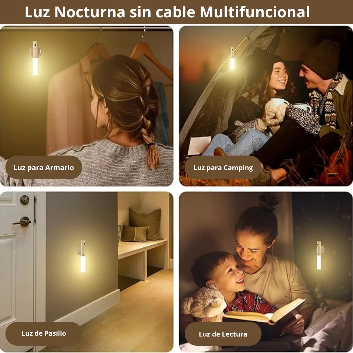 MagniLite Lampara Led Magnetica con Sensor de Movimiento - [PROMOCIÓN DISPONIBLE SOLO HOY]