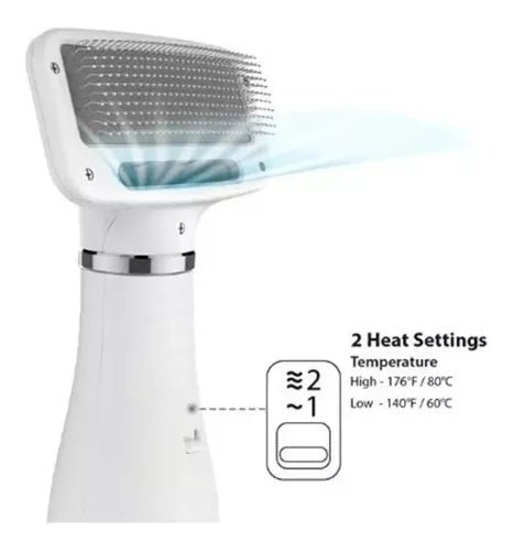 PetGlide Pro Secador profesional de mascotas 2 en 1 (cepillo + secador) | OFERTA 50% - [PROMOCIÓN DISPONIBLE SOLO HOY]