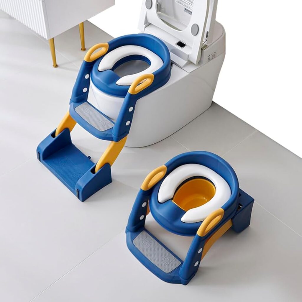 🚽 Escalera de Baño para Niños 3 en 1 – Segura y Ajustable