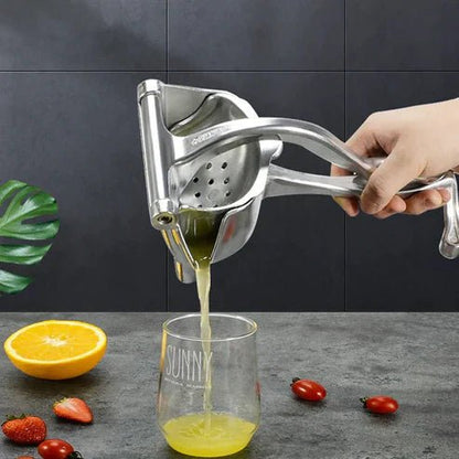 JuicePress – Exprimidor Metálico para Jugo Natural y Saludable