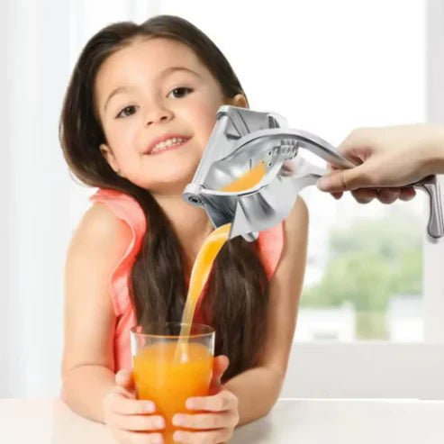 JuiceMaster – Exprimidor Metálico para Jugo de Fruta Fresca