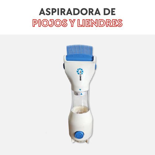 Aspiradora de piojos y liendres
