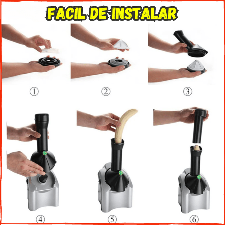 HelaOn Maquina de Helados - Hacer Helado Nunca Fue tan Facil ✅ 🍦Nuevo Diseño Mas Resistente e Instantaneo - [PROMOCIÓN DISPONIBLE SOLO HOY]