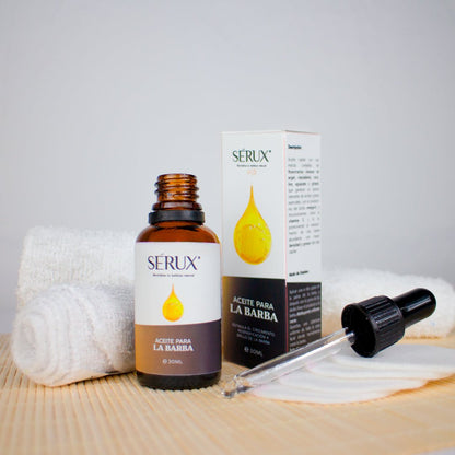Serux – Aceite Premium Para Barba - Barba sana, suave y con carácter