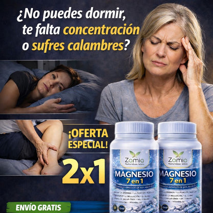 Magnesio Original Zamia 2×1 – Más Bienestar Y Energía Cada Día