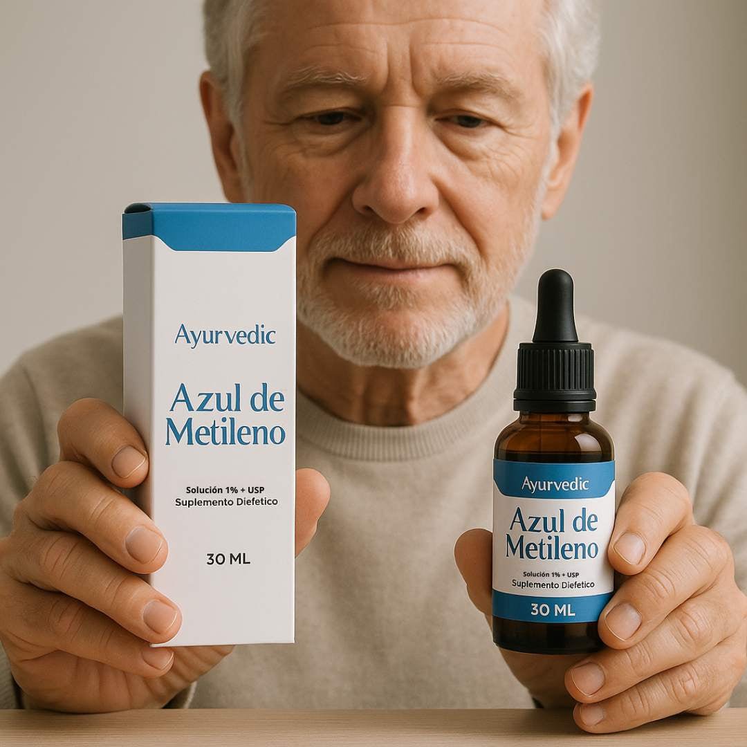 Azul de metileno- Ayurvedic- El envejecimiento prematuro es evitable