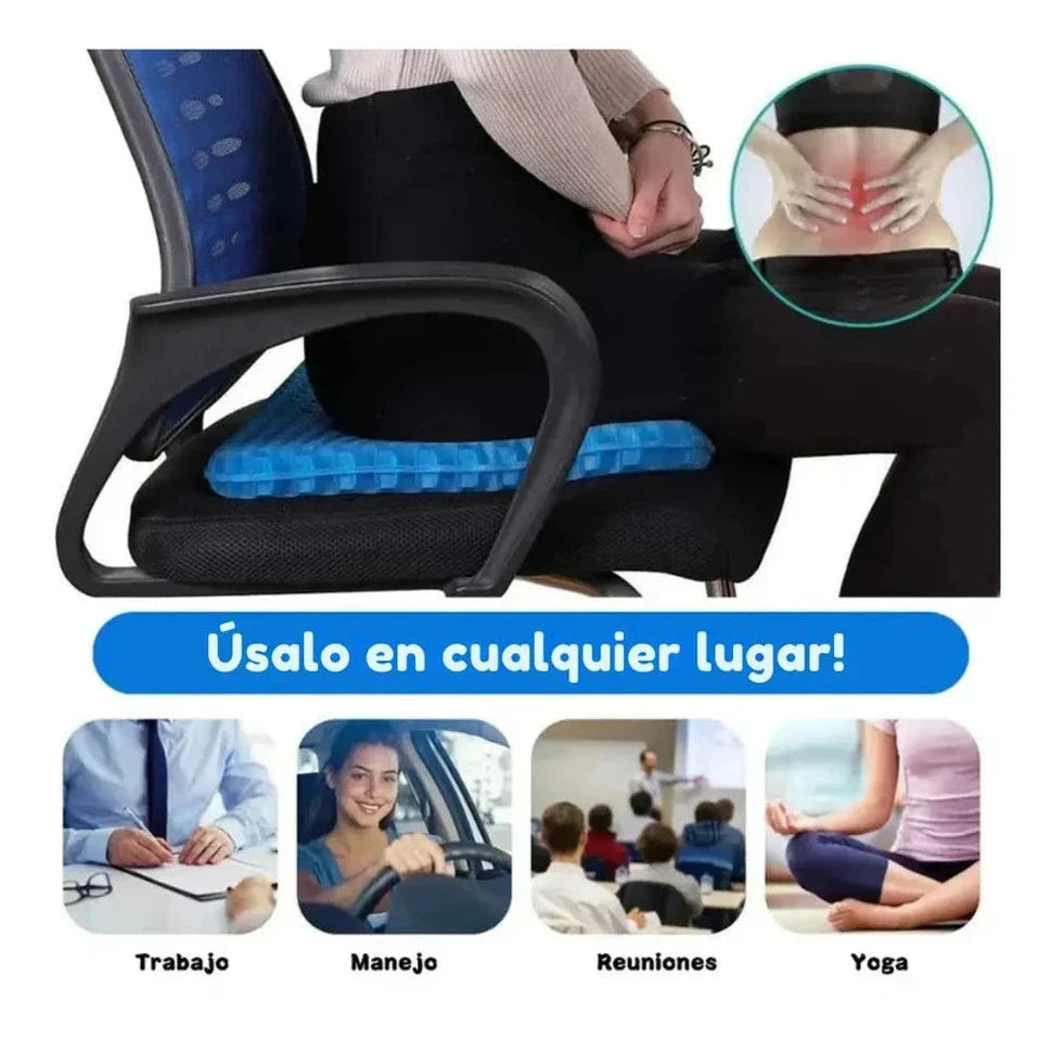 Comfort Gel: Cojín de alivio profundo para tu espalda
