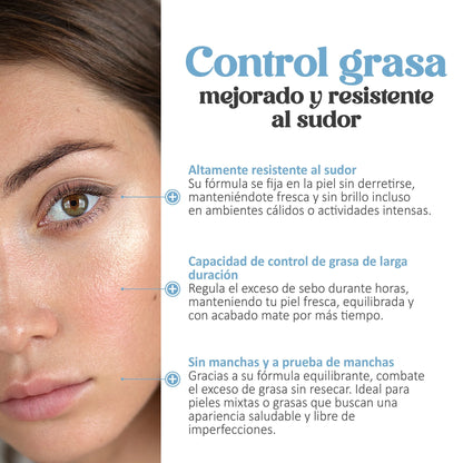 Candy Bella | Gel prensado para control de grasa facial