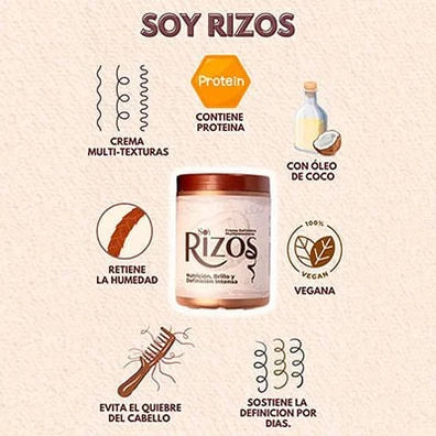 Crema para Rizos Soy Rizos - Imagen 3