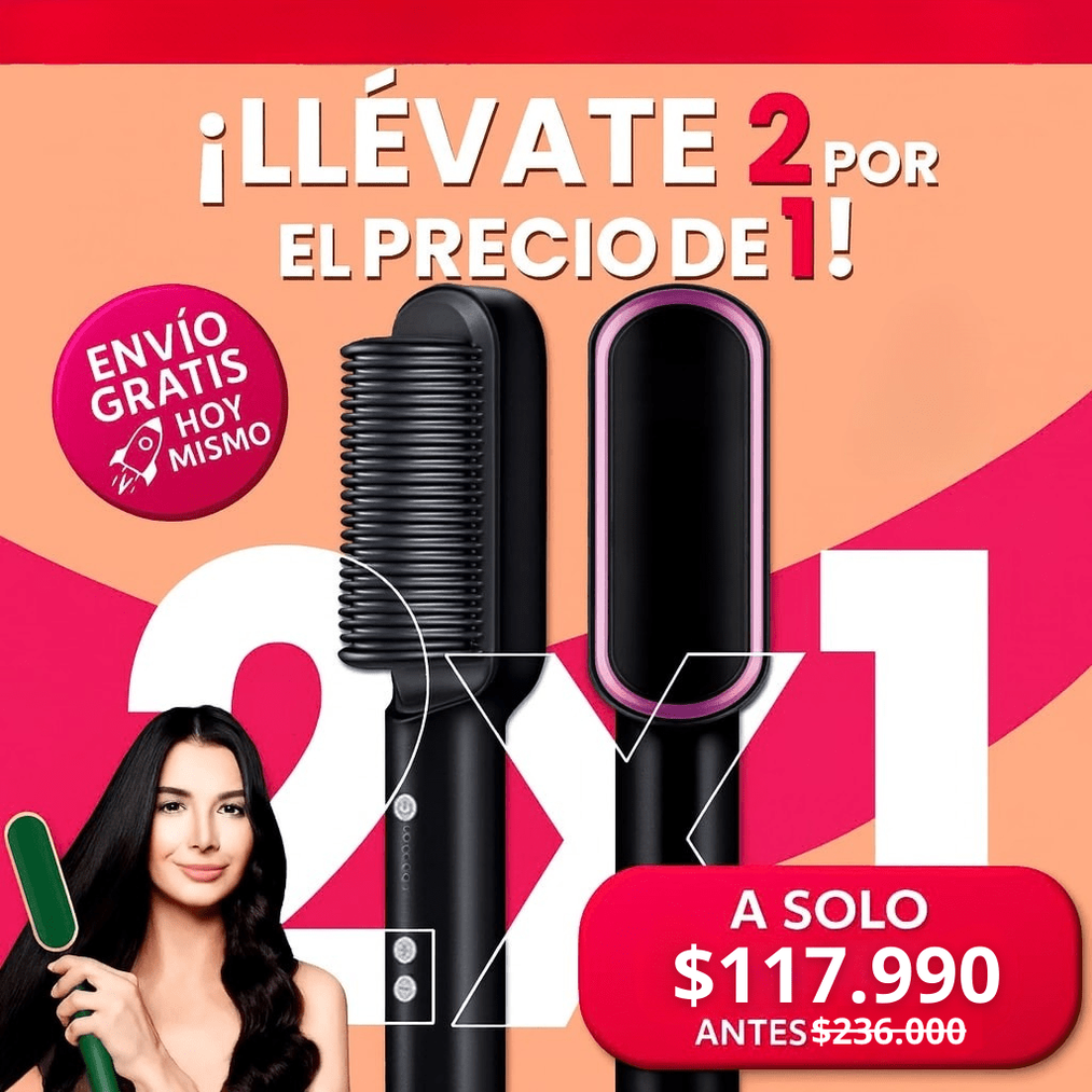2X1 CEPILLO ALISADOR PREMIUM - 1