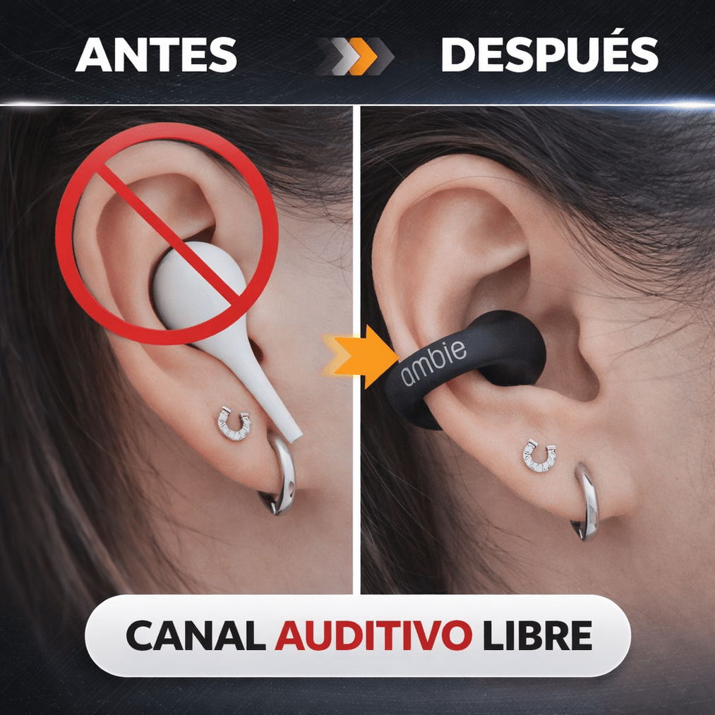 Audífonos de conducción ósea | Batería de larga duración | Resistentes al agua - 3